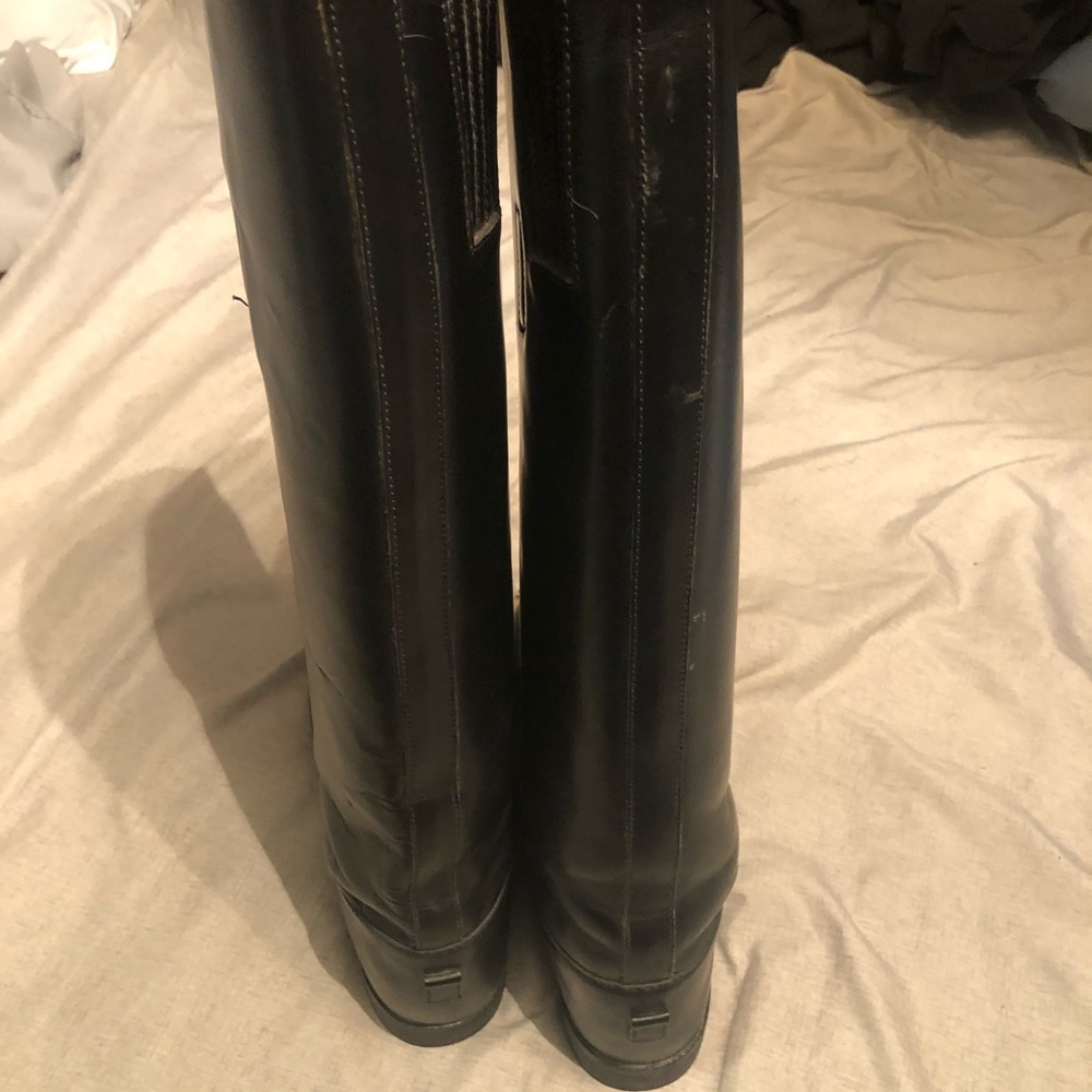Tall English boots